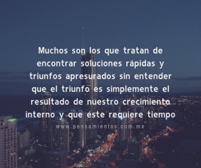 �Cu&aacute;nto se demora en llegar el &eacute;xito?