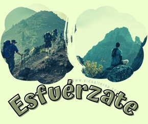 Esfu&eacute;rzate