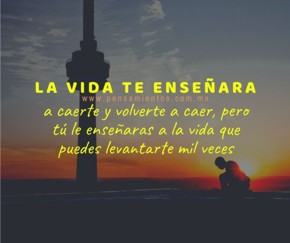 La vida te ense&ntilde;ara