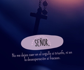Oraci&oacute;n al se&ntilde;or