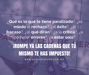T&uacute; de qu&eacute; eres esclavo